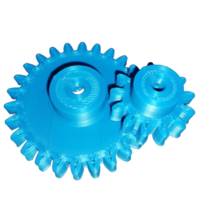 3D Printed spur gear module 2.5 and 26 - 13 teeth