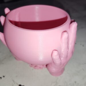 Unique 3D Printed Jade Plant Pot – Hand-Held Design