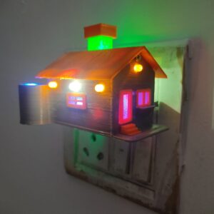 house-shaped night lamp